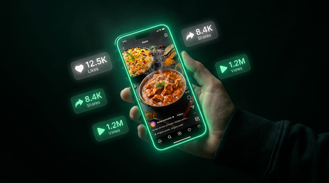 How Indian Restaurants Are Getting 50+ Bookings/Month from Instagram Reels