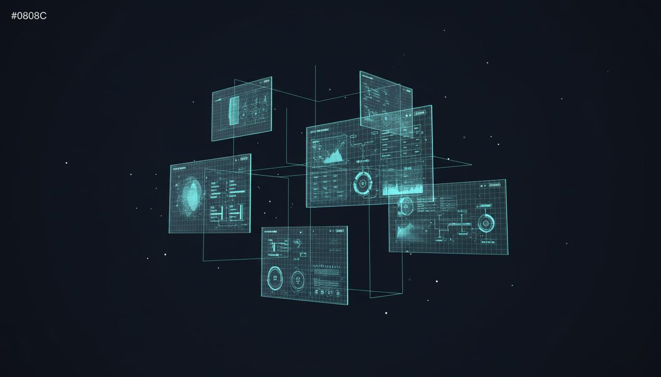 Website services visualization